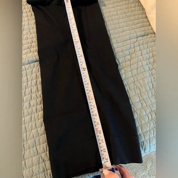 Anthropologie Maeve Colette Cropped Black Pants - Picture 7 of 8